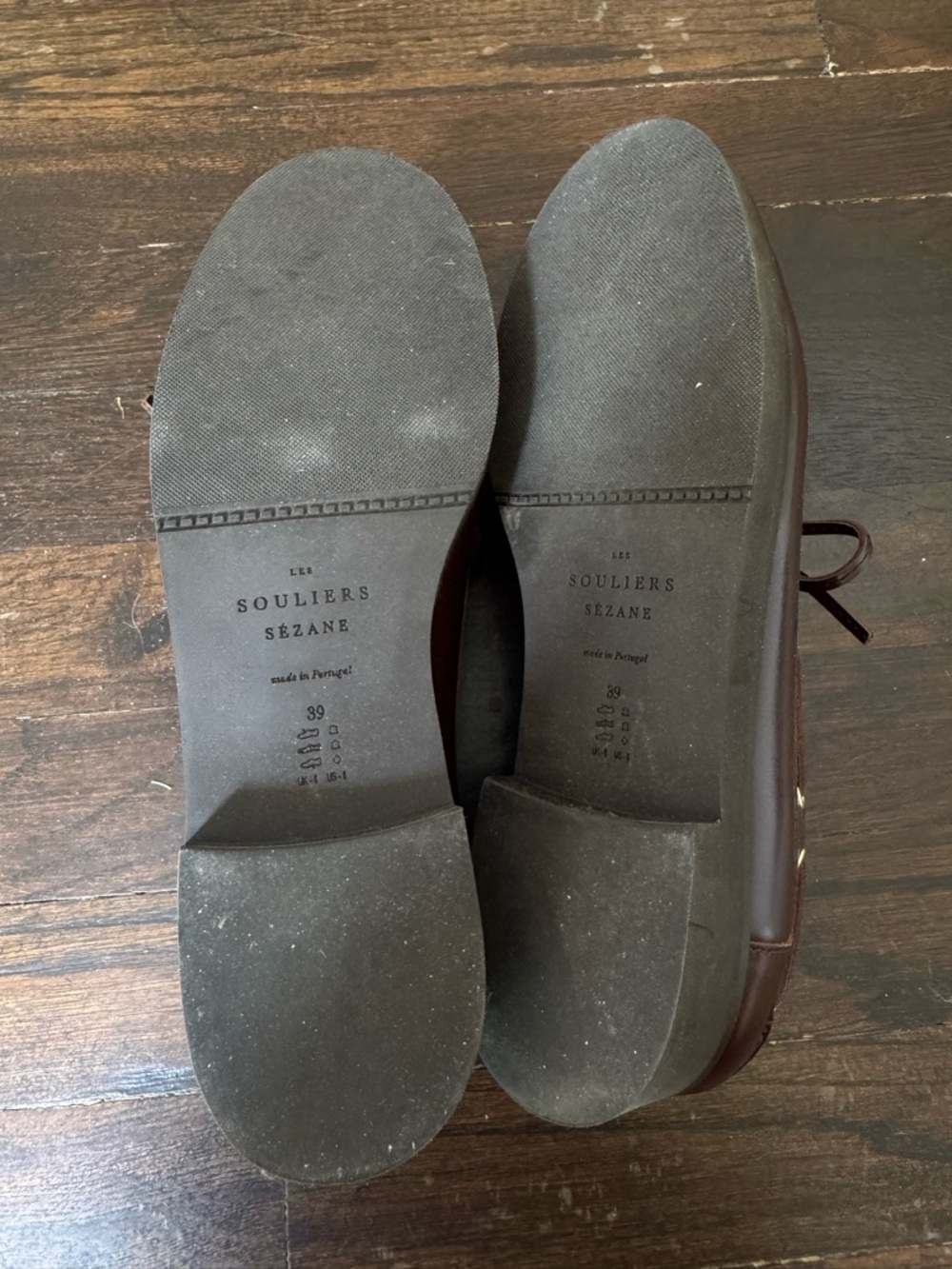 Sézane Caroline loafers in brown - Picture 7 of 7
